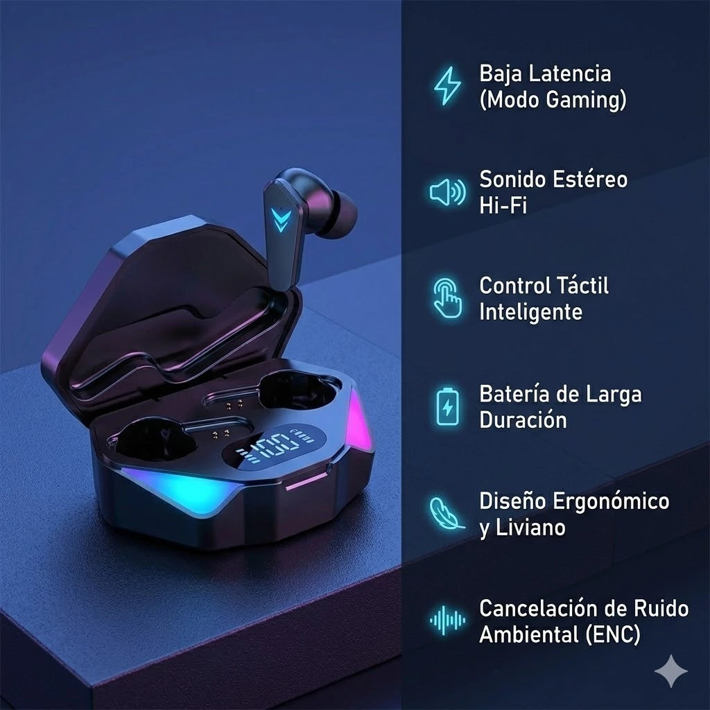 Auriculares X-15 Bluetooth Inalámbricos